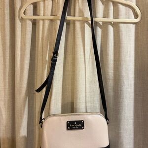 Kate Spade Elegant Black and Cream Crossbody Bag